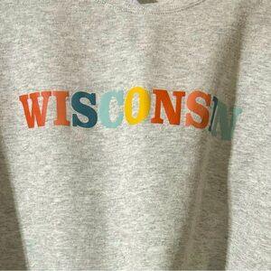 Wisconsin Crew Sweatshirt. Gray XL